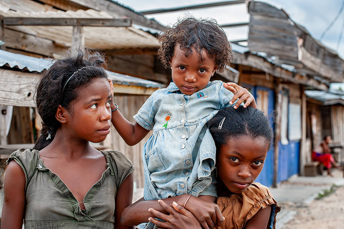 Portrait Les soeurs d'Ilakaka Exposition Photos Madagascar Nantes