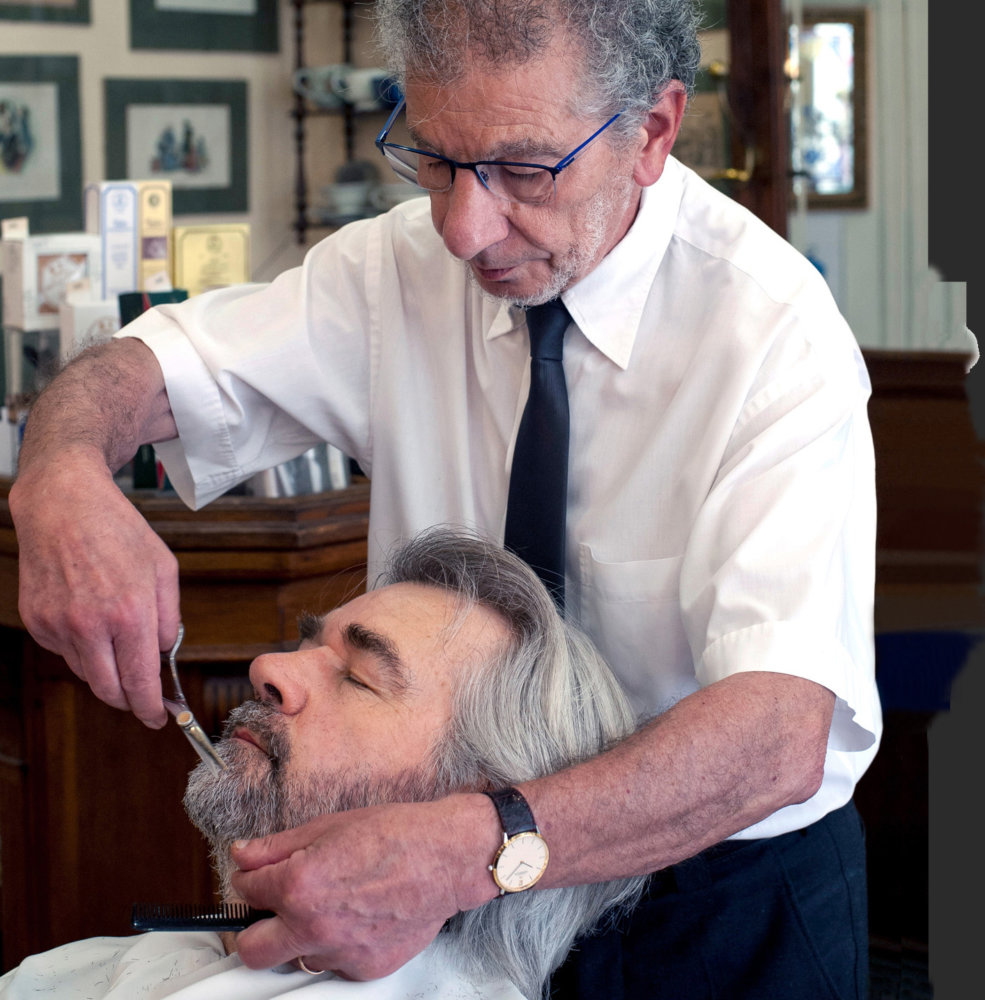 Photo reportage métier Alain Maître Barbier Paris