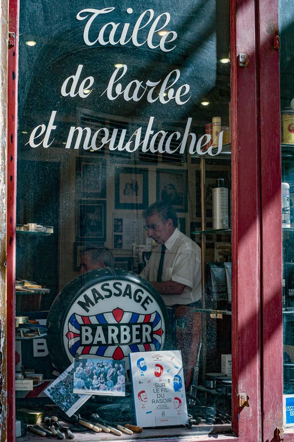 Photo reportage métier Alain Maître Barbier Paris