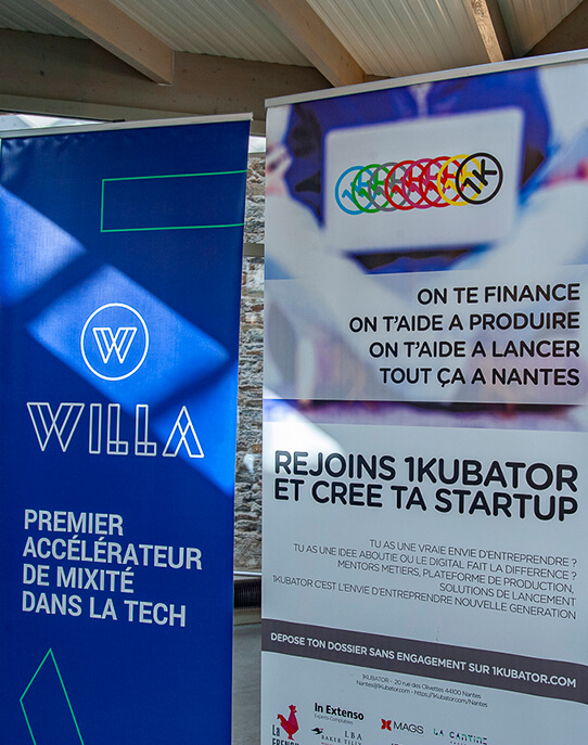 Reportage événement entrepreneures Willa 1Kubator Nantes