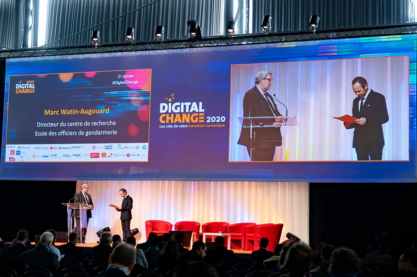 Photo Reportage conférence salon ADN Ouest Digital Change 2020