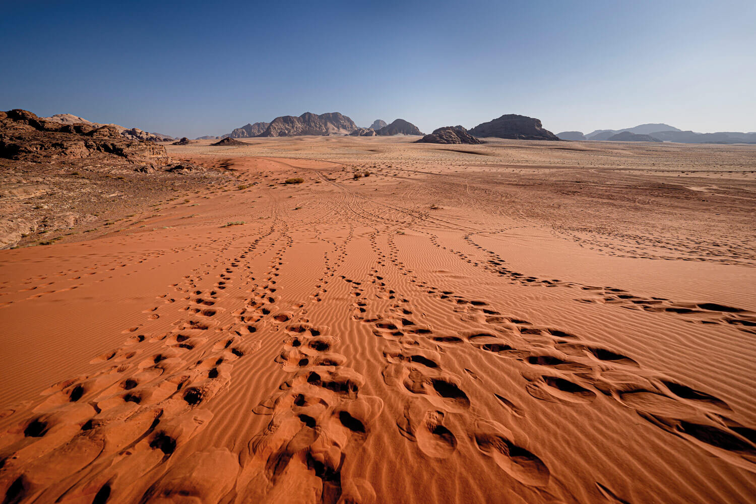 Désert du Wadi Rum, Jordanie