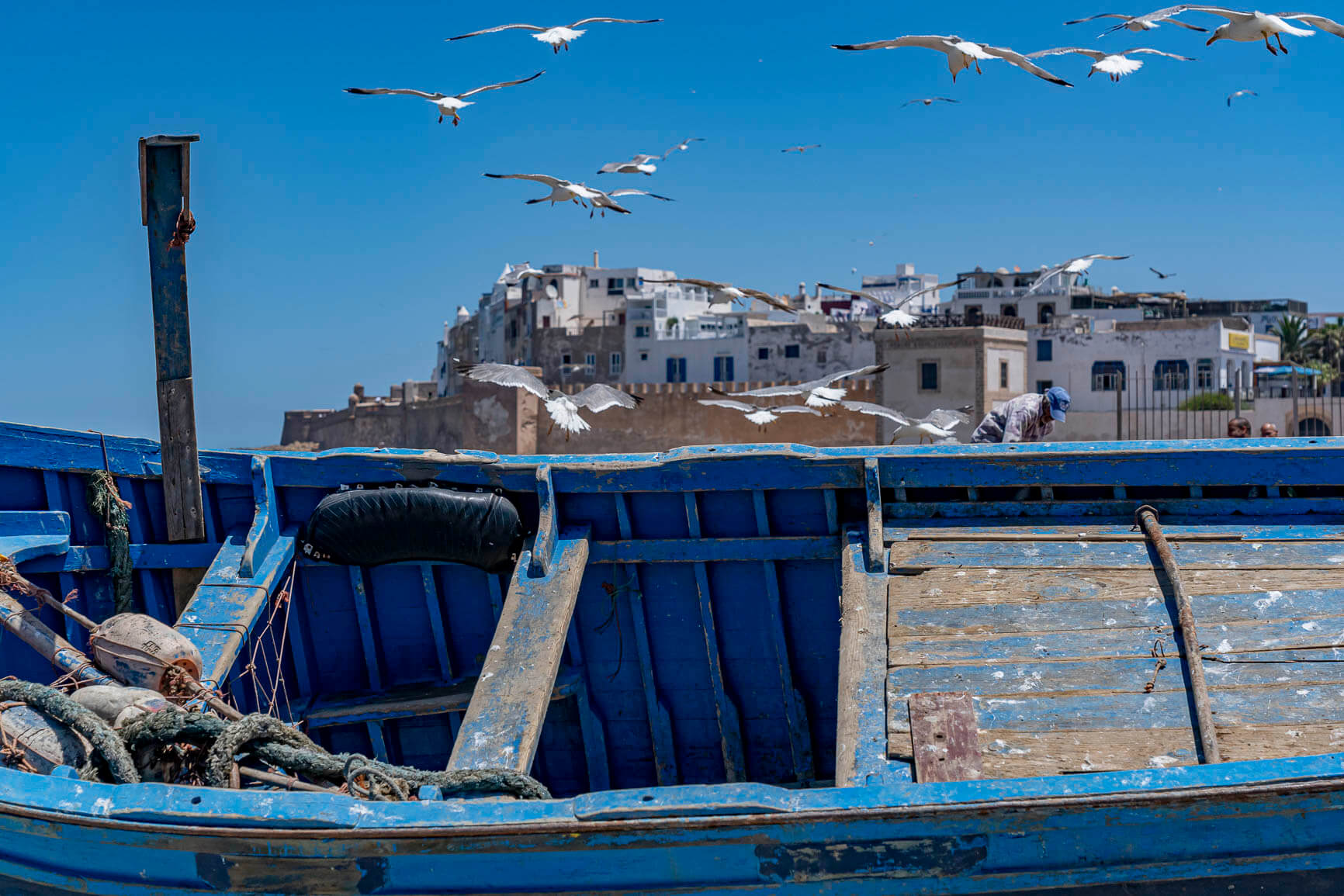 Port de pêche d'Essaouira, Maroc