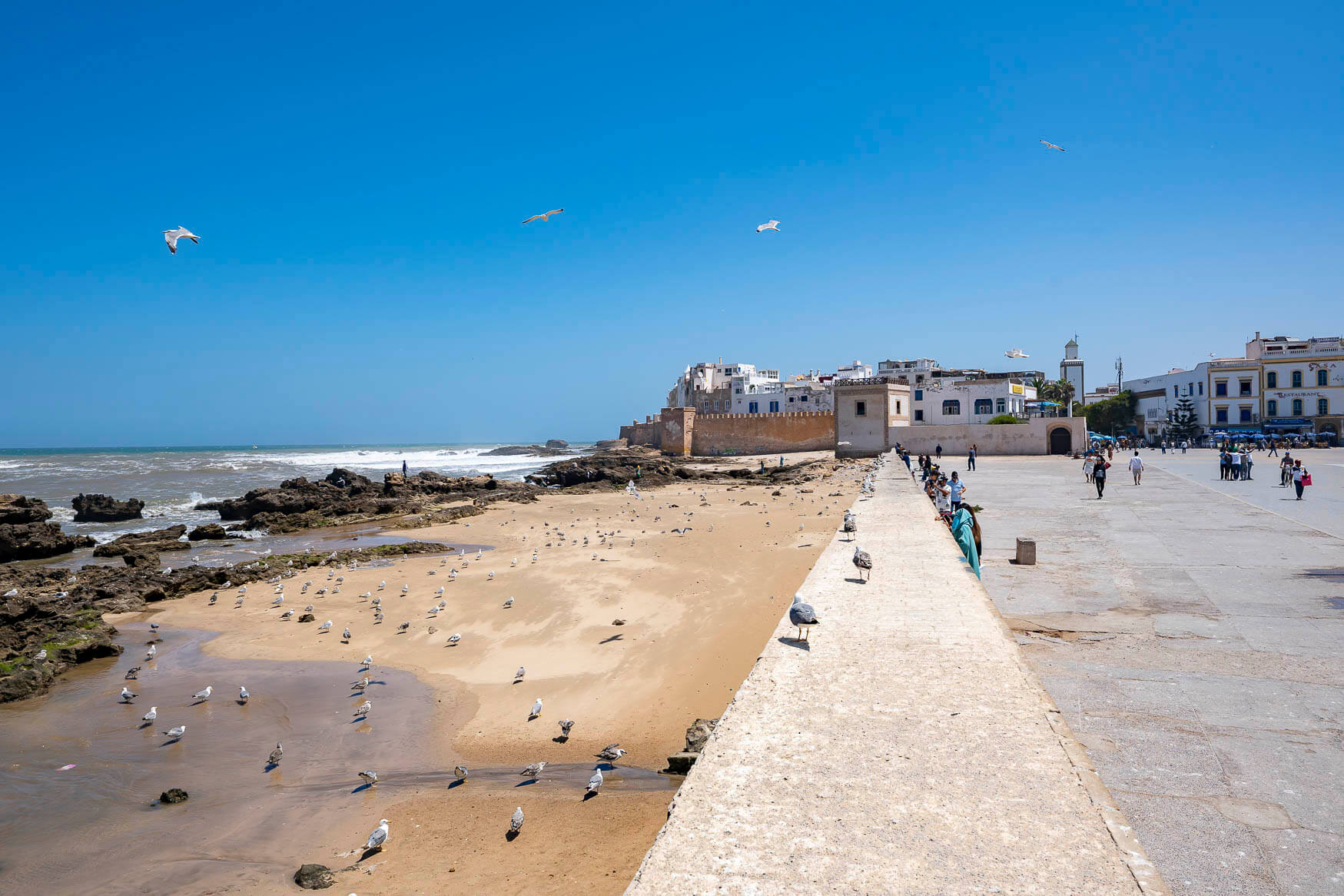 Place Moulay el Hassan, Essaouira, Maroc