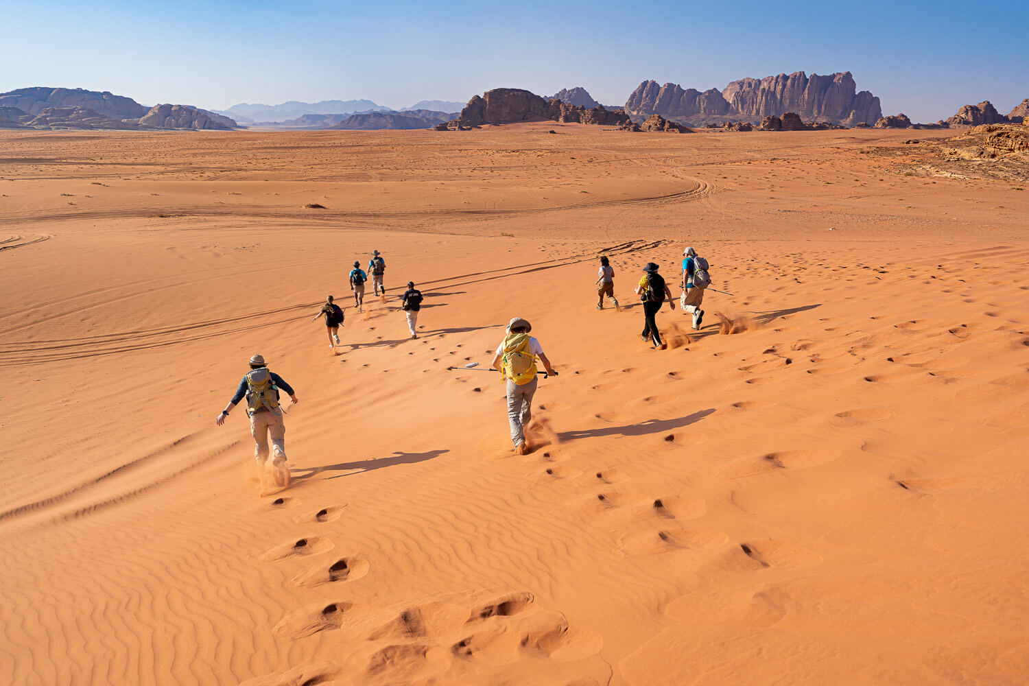 Désert du Wadi Rum, Jordanie