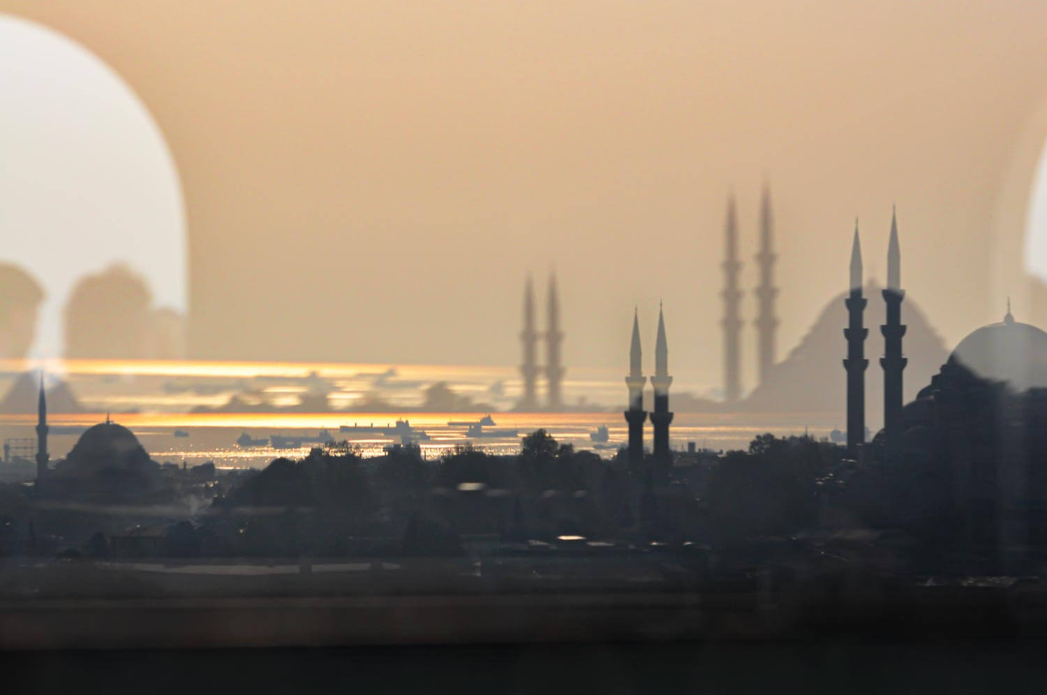 Istanbul, vue sur la Corne d'Or, Tour de Galata