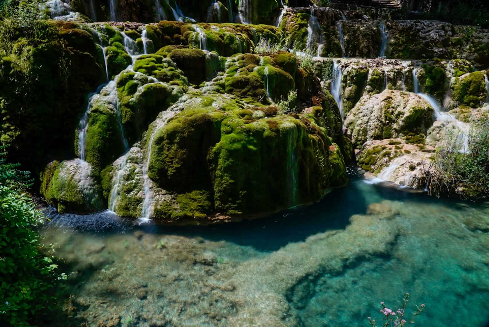 Cascada de Orbaneja del Castillo, Burgps, Espagne