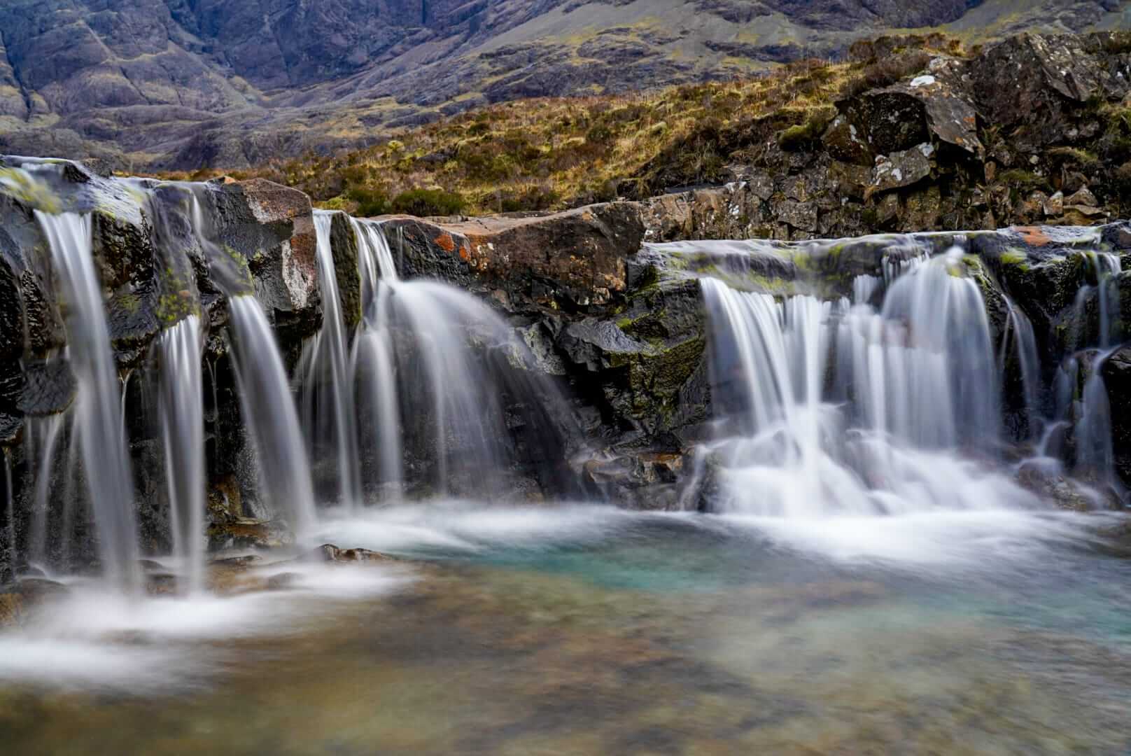 Fairy Pools, île de Skye, Écosse