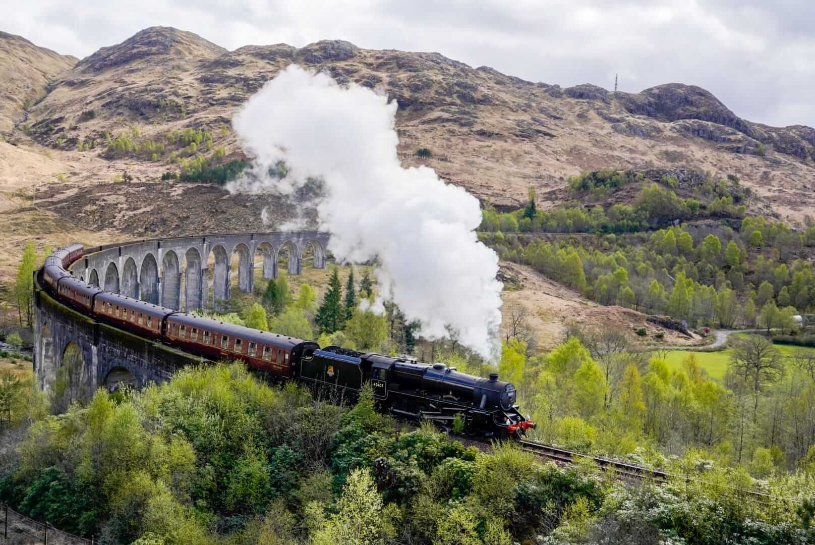 Direction Poudlard, Viaduc de Glenfinnan, Écosse